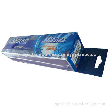 Toothpaste packaging box, customized sizes and prints available, 15-year manufacturer